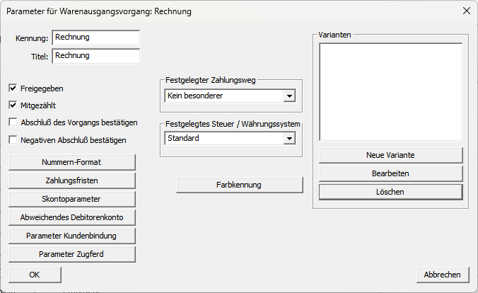 Datei:Einstellungen für die Vorgangsart Rechnung.png